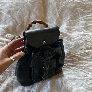 Leather Gucci Backpack